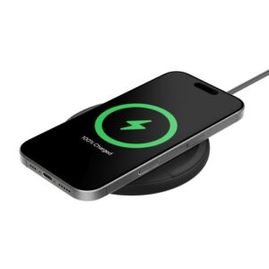 Belkin BoostCharge 15W Wireless Charging Pad + 20W Wall Charger + USB-C to USB-C Cable (1.5M) - Black (WIA012auBK), CEW $2500, 2 Years Warranty