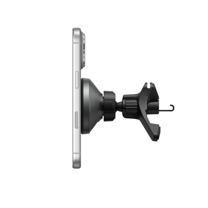 Belkin Magnetic Wireless Car Charging Vent Mount With Qi2 + 27W Car Adapter + USB-C Cable (1M) - Black (WIC010fqBK), 15W, CEW $2500, 2 Years Warranty - Image 2