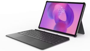 Lenovo Idea Tab Pro (12.7')  Bluetooth Keyboard Pack - Storm Grey (ZG38C06017), Built-in-Kickstand, 2-iin-1 Pack, POGO Connector, 1 Year Warranty