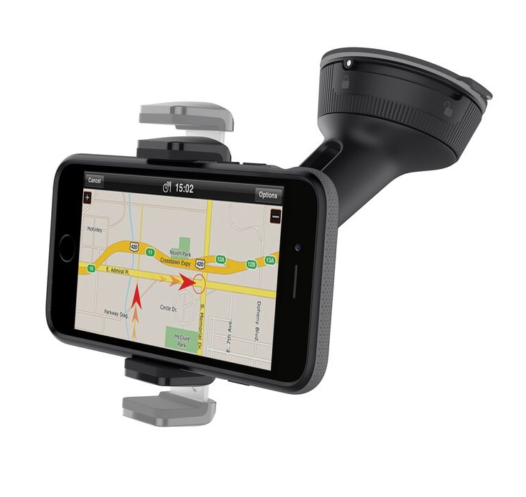 Belkin Car Universal Mount - Black (F8M978BT), Compatible up to 6' Devices, 360 Degrees Rotation,Securely Attaches to Dash/Windscreen,2 Years Warranty - Image 2