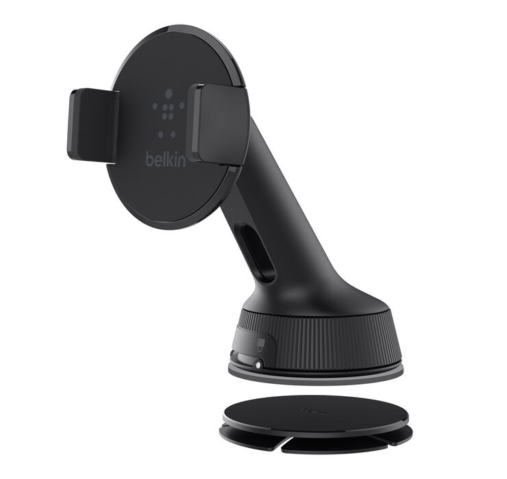 Belkin Car Universal Mount - Black (F8M978BT), Compatible up to 6' Devices, 360 Degrees Rotation,Securely Attaches to Dash/Windscreen,2 Years Warranty - Image 3
