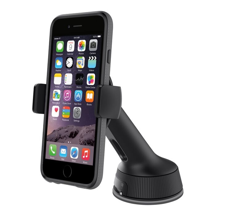 Belkin Car Universal Mount - Black (F8M978BT), Compatible up to 6' Devices, 360 Degrees Rotation,Securely Attaches to Dash/Windscreen,2 Years Warranty - Image 4