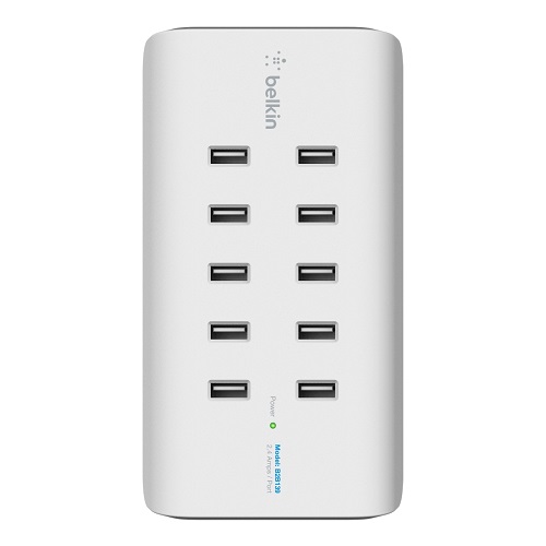 Belkin RockStar™ 10-Port USB-A Charging Station - White (B2B139au), Intelligent Charging,120W, Overcurrent protection, CEW $5000, 2 Years Warranty - Image 3