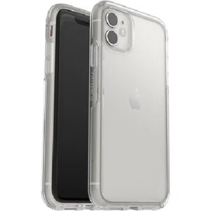 OtterBox Symmetry Clear Apple iPhone 11 Case Clear - (77-62474), DROP+ 3X Military Standard, Raised Edges, Ultra-Sleek, 7 Years Warranty