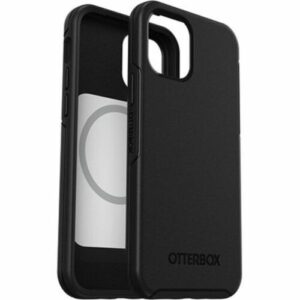 OtterBox Symmetry+ MagSafe Apple iPhone 12 Pro Max Case Black - (77-80139), Antimicrobial, DROP+ 3X Military Standard, 7 Years Warranty