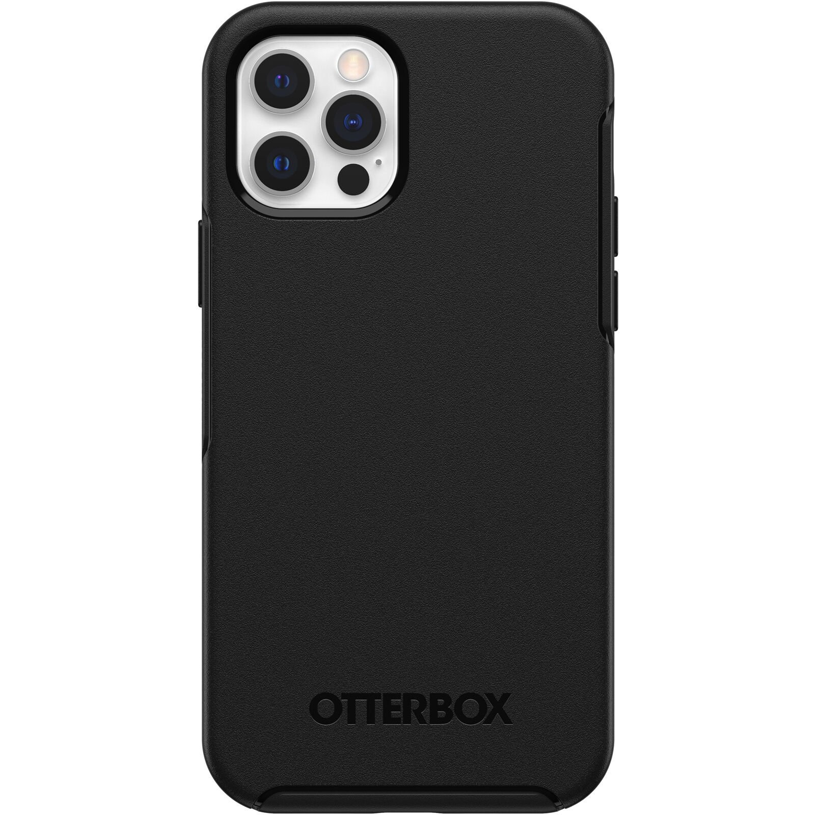 OtterBox Symmetry Apple iPhone 12 / iPhone 12 Pro Case Black - (77-65414), DROP+ 3X Military Standard, Raised Edges, Ultra-Sleek,7 Years Warranty - Image 3
