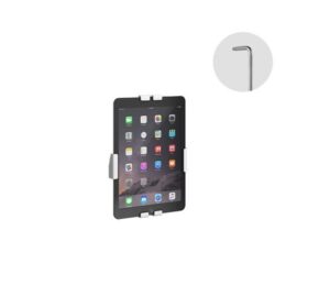 Brateck Universal Anti-Theft Tablet Wall Mount compatible with most 7.9'-11' Tablet-White 200x265x37mm Anti-Theft Locking Screw (LS)