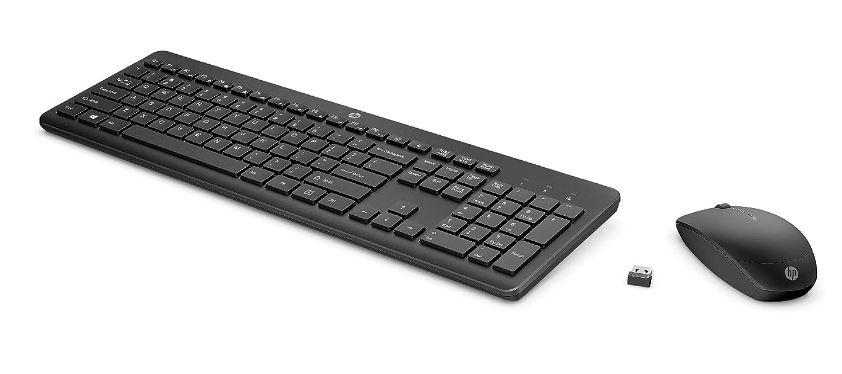 HP 230 USB Wireless Keyboard & Mouse Combo 2.4GHz 12 function keys Chiclet Comfortable Low Noise 1600DPI Mouse Light Weight Long Battery Life ~1Y4D0UT - Image 2