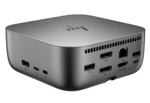 HP Dock G6 Thunderbolt 4 Docking Station - 100W Power Delivery 3xDisplays 2xDP 1xHDMI 3xUSB-A 2xUSB-C 1xTB4 2.5GbE RJ45 for HP Notebook PC