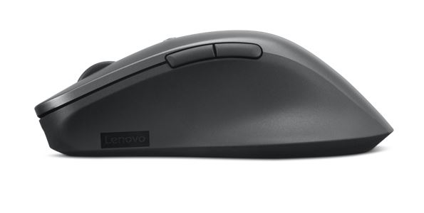 Lenovo Professional Bluetooth Rechargeable Mouse - 4000 DPI On-the-fly 3 Programmable Buttons Comfortable Ergonomic Optical Sensor Bluetooth 5.1 - Image 2