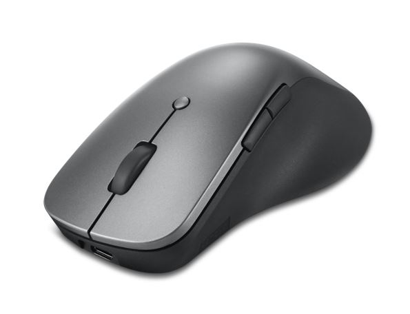 Lenovo Professional Bluetooth Rechargeable Mouse - 4000 DPI On-the-fly 3 Programmable Buttons Comfortable Ergonomic Optical Sensor Bluetooth 5.1 - Image 3