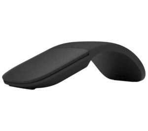Microsoft Surface Arc Wireless Mouse curved design Surface Pro 11/10/8/9/X /11 Laptop 7/6/5/4-  Black
