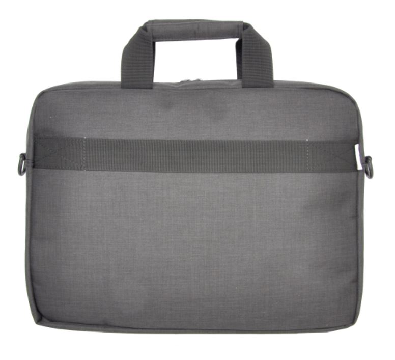 Oxhorn 10' 13.3' 14' 15.6' 16' Notebook back high-quality nylon fabric Top zip closure and padded compartment Shoulder strap nylon case Black+ Grey - Image 2