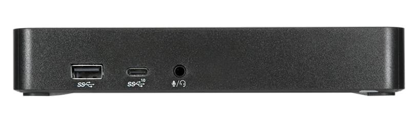 Targus Universal USB-C Dual Video 4K Docking Station with 65W Power Delivery Support 1x5K or 2x4K UHD@60Hz 2xDP USB-C 3xUSB-A GLAN Audio Combo - Image 3