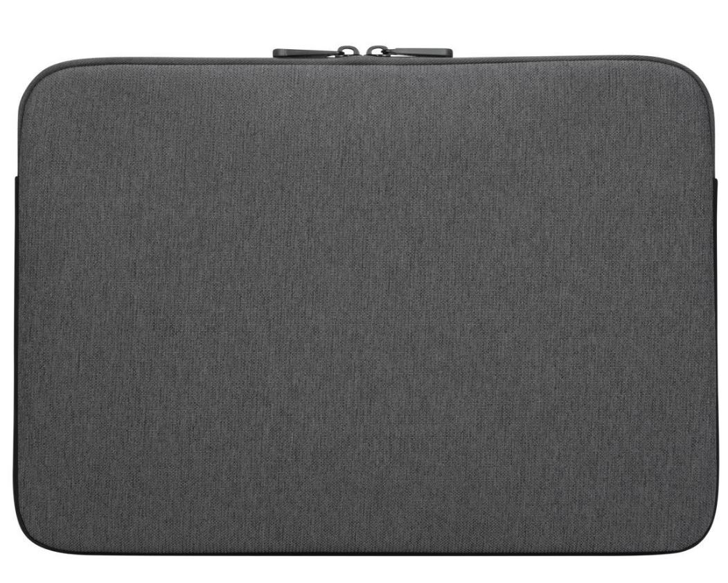 Targus 15.6' -16' Cypress EcoSmart Sleeve for Laptop Notebook Tablet - Up to 15.6', Made with 5 Recycled Plastic Water Bottles - Grey - Image 3