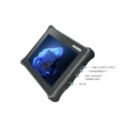 DURABOOK R8, 8' FHD, Intel® Core™ i5-1230U, Windows 11, 8GB RAM, 256GB PCIe SSD,Wi-Fi 6E, Bluetooth v5.3, 2MP Front Camera, 3 year Warranty - Image 3