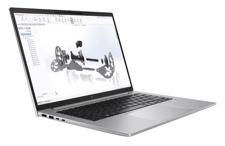 HP ZBook FireFly G11 14' WUXGA TOUCH Intel AI U7-155H 16GB DDR5 512GB SSD WIN 11 PRO RTX A500 Thunderbolt Fingerprint 3yrs OS 1.4kg Mobile Workstation - Image 2