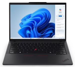 LENOVO ThinkPad T14 G5 14' WUXGA TOUCH IR Intel U7-155U 32GB DDR5 512GB SSD WIN 11 PRO Intel GPU AI PC NPU 11 TOPS Thunderbolt 3yr PREM 1.4kg