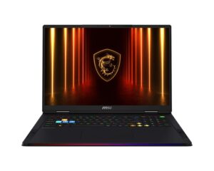 MSI Raider Series Gaming Notebook 18' UHD Intel® Core Ultra 9 285HX DDR5 32GB*2 2TGen5*1 + 2TGen4*1 Windows11 Pro Nvidia RTX 5090 GDDR7 24GB