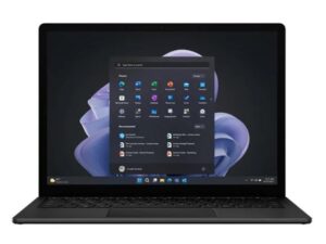 Microsoft Surface Laptop 5 13.5' Touch Intel Core i7-1265U 16GB 512GB SSD WIN 11 DG 10  PRO Iris Xe Graphics USB-C TB4 WIFI6 BT 18.5hr Black 1yr