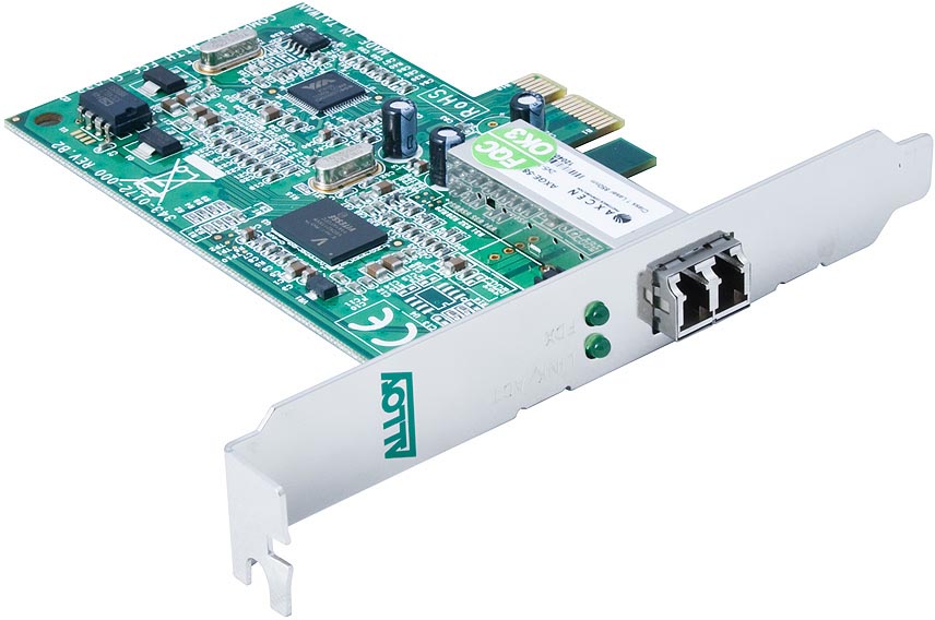 Alloy AN1000ELC PCI-E 1000Mb Multimode (LC) Fibre Network Adapter. 2Km - Image 2