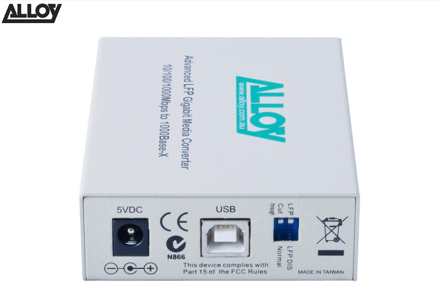 Alloy GCR2000SC.10 Gigabit Standalone, Rackmount Media Converter, Ethernet, Dual Purpose, Standalone or Installed - Image 3
