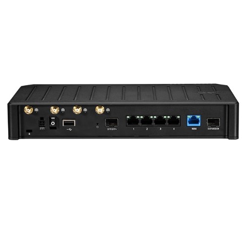 Cradlepoint E300 Branch Enterprise Router, Essential Plan, 4x SMA cellular connectors, 5x GBE RJ45 Ports, Embedded 5G Modem, Dual SIM, 5Year NetCloud - Image 2