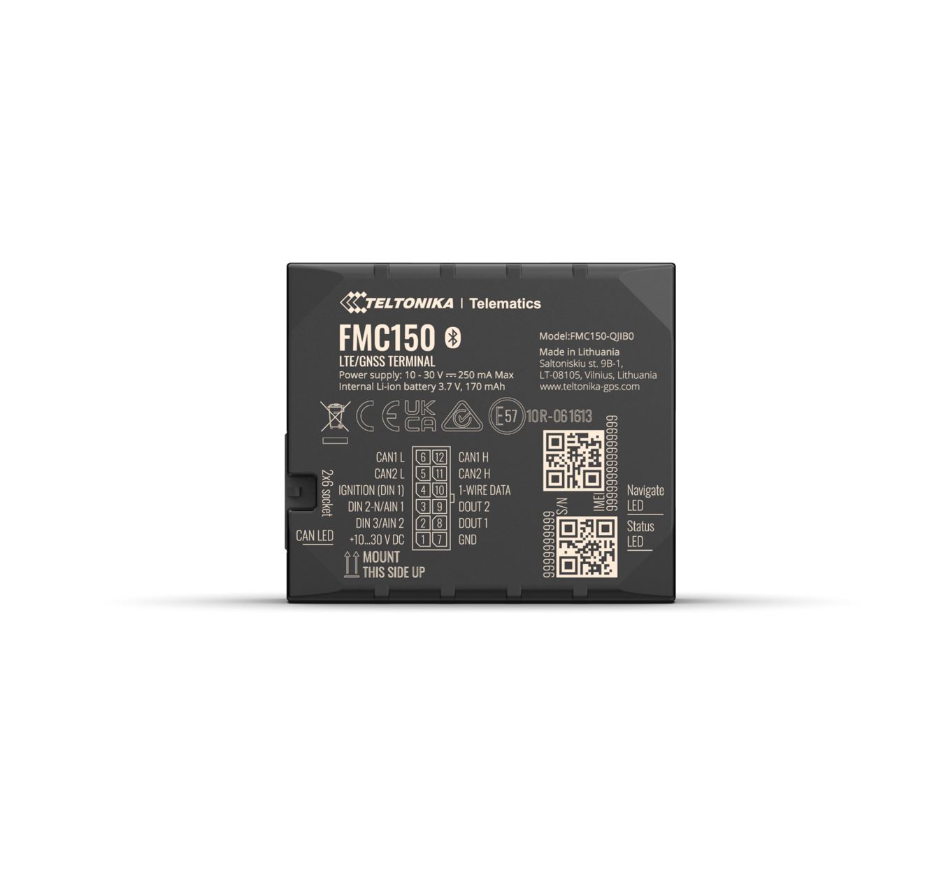 Teltonika FMC150 - Advanced 4G LTE Cat 1 GPS Tracker with Integrated CAN Data Processor - Image 2