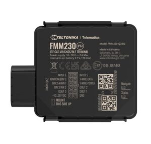 Teltonika FMM230 - Water-Resistant 4G LTE Cat M1 Tracker with Flexible Inputs Configuration, IP67, CAT M1