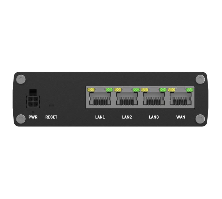 Teltonika RUTM08 Industrial Wired Router, 4 Gigabit RJ45 Ports,128 tag/port-based VLANs, PSU included - Image 3