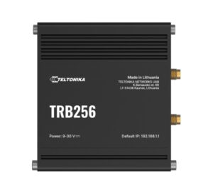 Teltonika TRB256 Industrial IoT Gateway, 4G/LTE(Cat 4), Dual SIM, 450 MHz BAND, Auto-Failover, Backup WAN, Supports DNP3, PSU excluded