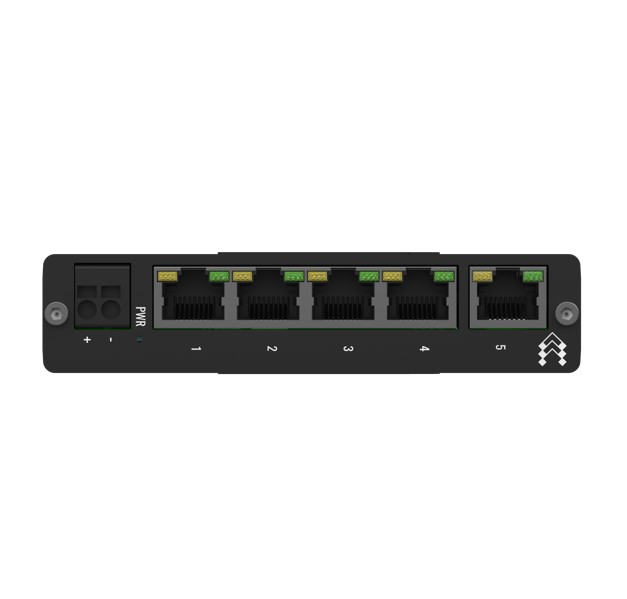 Teltonika TSW010 DIN Rail Ethernet Switch, 5x Ethernet Ports with speeds of up to 100 Mbps, Integrated DIN Rail Bracket, Plug and Play, PSU excluded - Image 4