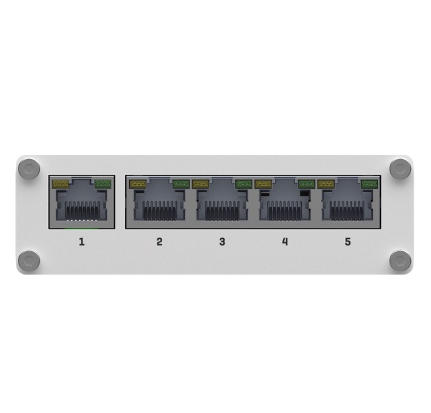 Teltonika TSW110 L2 Unmanaged Ethernet Switch, 5 x Gigabit Ethernet with speeds up to 1000 Mbps, PSU included - Image 3