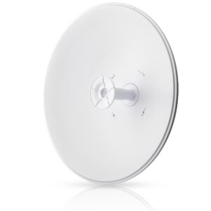 Ubiquiti 5GHz airFiber Dish 30dBi Slant 45 Degree Signal Angle For optimum interference avoidance, Universal Pole Mount, Weatherproof