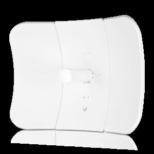 Ubiquiti airMAX LiteBeam AC 5 GHz Long-Range Station, 450+ Mbps Throughput, 26dBi Gain Antenna, 25+ Km Range,Inludes PoE Injector