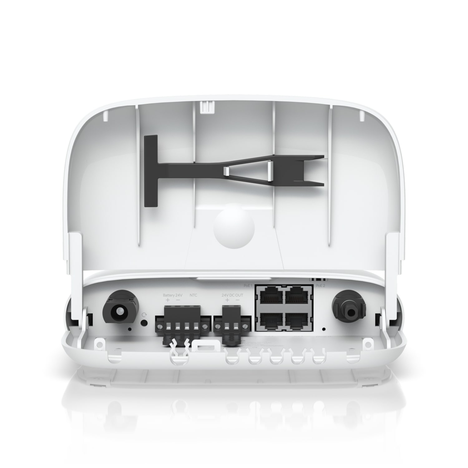 Ubiquiti sunMAX SolarPoint, SM-SP-40, Remotely Managed MPPT 24V 7A Solar Site Charging Appliance, Integrated Four-port, 24V PoE 10/100 Mbps - Image 4