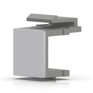 Ubiquiti Keystone Blank Insert, 24-Pack, Uniform Aesthetic With 24-Port Blank Keystone Patch Panel, Easy Installation