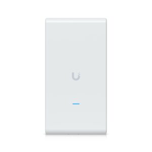 Ubiquiti U6 Mesh ProIndoor/Outdoor WiFi 6 AP,4 Spatial Stream,An Integrated Super Antenna& Gigabit Passthrough Port,PoE Power,185 m² Coverage