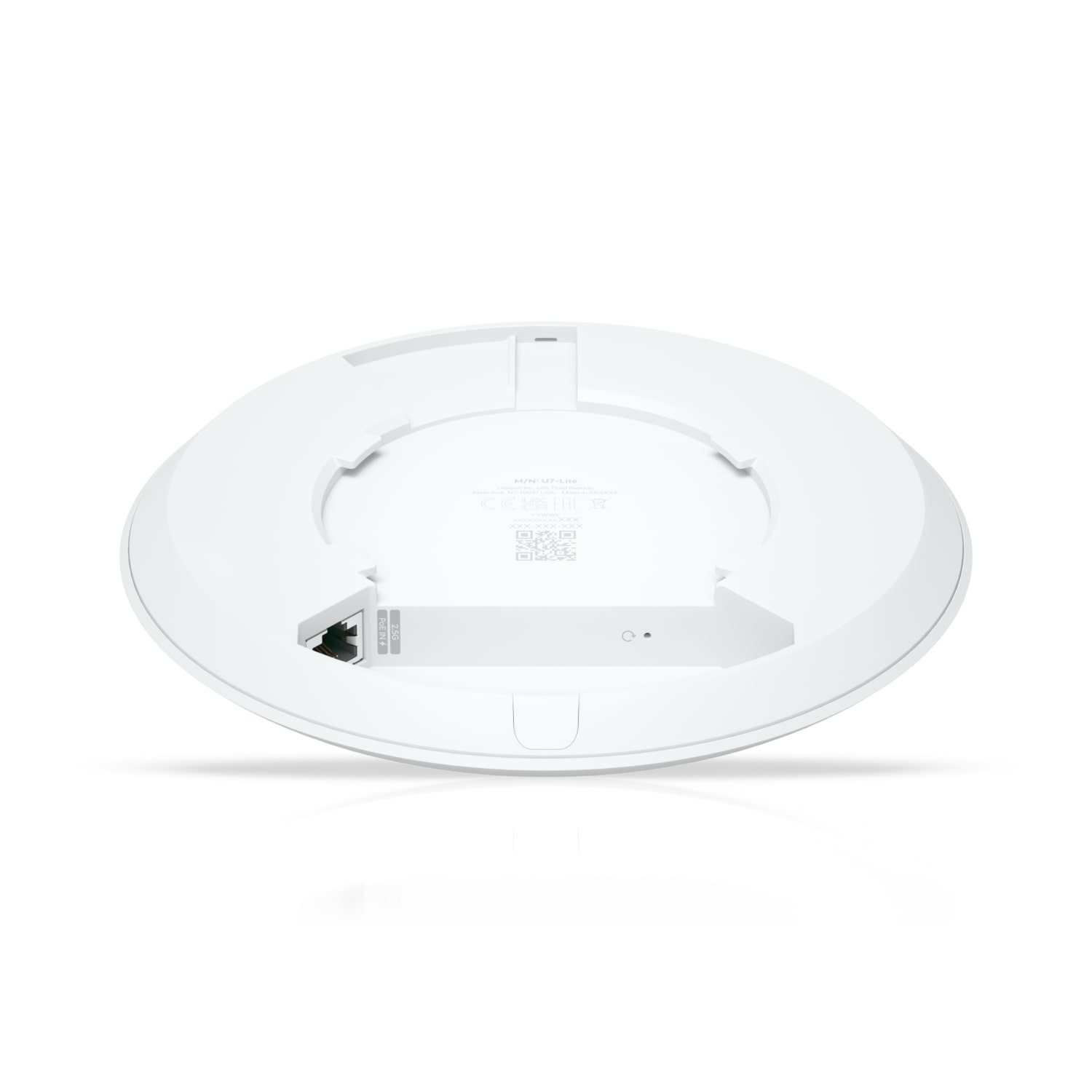 Ubiquiti U7 Lite,Compact, Ceiling-mounted WiFi 7 AP, 4 Spatial Streams,2.5 GbE Uplink,115 m² Coverage,200+ Connected Devices,Power via POE - Image 3