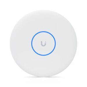 Ubiquiti U7 Pro XGS, Ceiling-mounted 8-stream WiFi 7 AP,Dedicated Spectral Scanning Radio,10/5/2.5/1 GbE Support,160 m² Coverage,500+ Devices