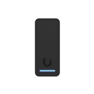 Ubiquiti UniFi Access Reader G2, NHU-UA-G2-BLACK Entry/Exit Messages, IP55 Weather Resistance, Additional Handwave Unlock Function