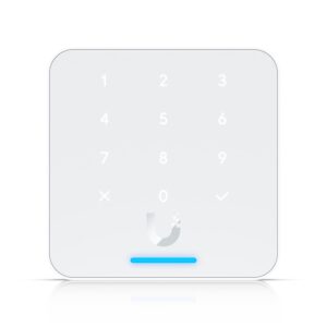 Ubiquit Reader Flex, White ,Third-generation NFC Card Reader With A Keypad & Apple Touch Pass Support, Outdoor IP55, Power via POE
