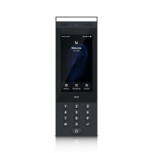 Ubiquiti G3 Intercom, Indoor/Outdoor Intercom Terminal For Managing Residential & Commercial Building Entry Requests With Touch Pass Support
