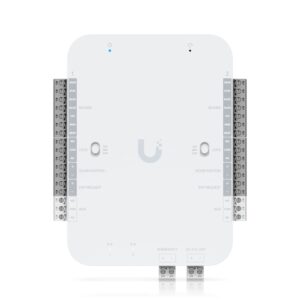 Ubiquiti Retrofit Hub, DC-powered Hub Supports Wiegand And OSDP Readers, Provides Entry And Exit Control For Up To Two Doors.