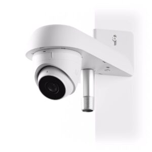 Ubiquiti Camera Arm Mount, Arm Mount Accessory Attaches the G5 Turret Ultra Camera to a Wall/Corner/ Pole,Outdoor Waterproof,	IP66,  White