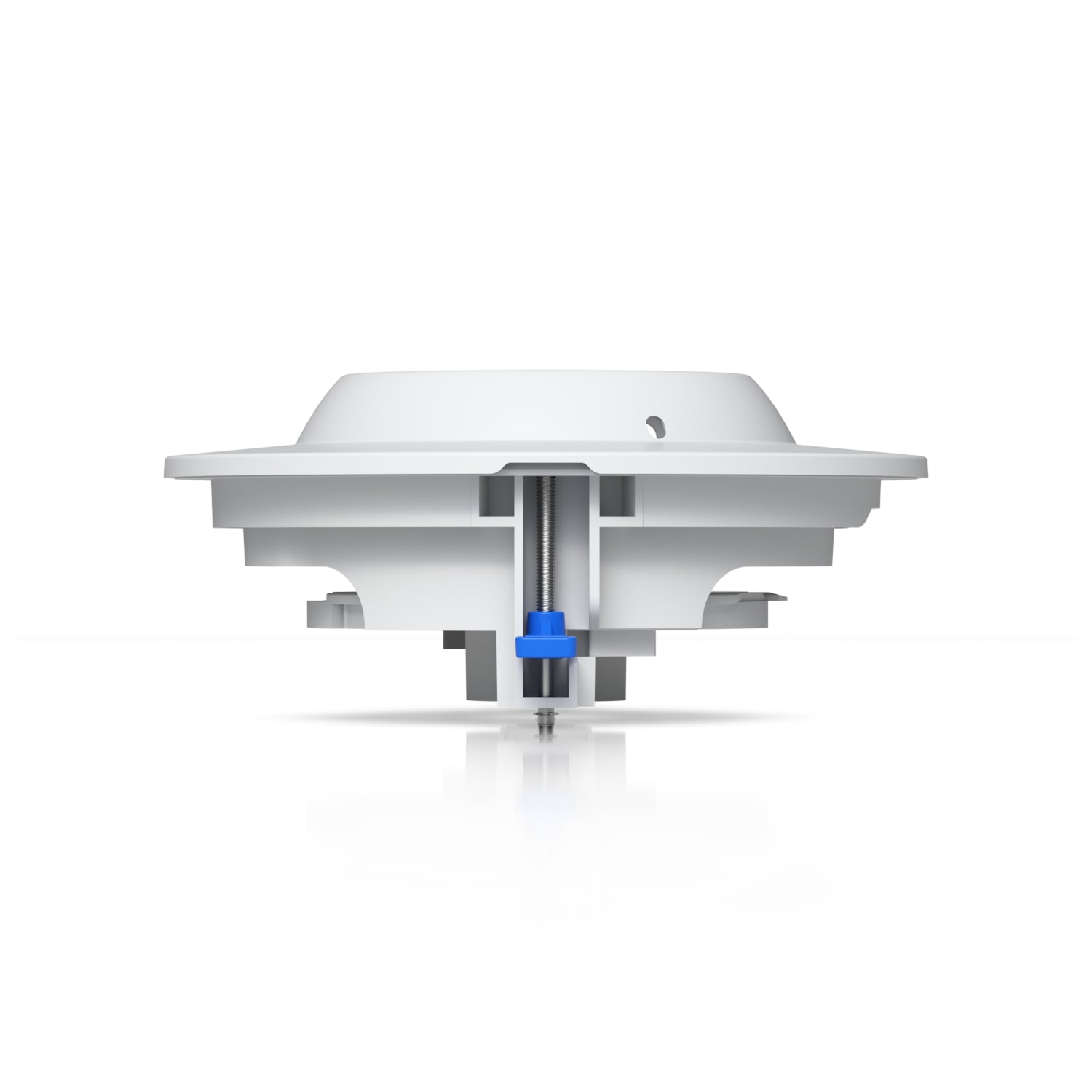 Ubiquiti UACC-Dome-FM-W, Dome Camera Mounting Accessory, Recessed Installation into Wall, Ceiling, White. - Image 2