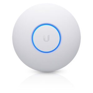 Ubiquiti UniFi AC Pro V2 Indoor & Outdoor AP, 2.4GHz @ 450Mbps, 5GHz @ 1300Mbps, 1750Mbps Total, Range Up 122m | POE Adapter Included
