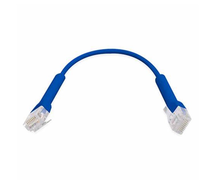 Ubiquiti UniFi Patch Cable Single Unit, 2m, Blue, End Bendable to 90 Degree, RJ45 Ethernet Cable, Cat6, Ultra-Thin 3mm Diameter - Image 4