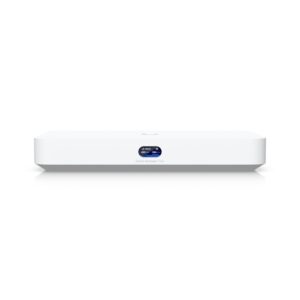 Ubiquiti Cloud Gateway Fiber,UCG-Fiber, Desktop 10G Cloud Gateway,Integrated PoE Switch,Selectable NVR Storage,Full UniFi Application Support