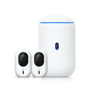 Ubiquiti Advanced Home Surveillance Bundle (2 Instant Cameras Pack), Includes 1× UDR7, 2× UVC-G6-INS-W, *Requires MicroSD card for Protect Storage*